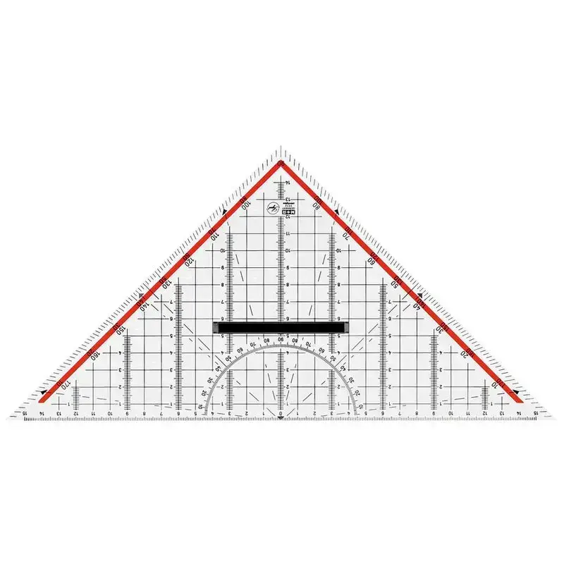 Werkzeugliste Dirndlnähkurse: Nähmaschine und Werkzeuge für meine Dirndl Nähkurse unter Profi-Anleitung - Geo Dreieck groß
