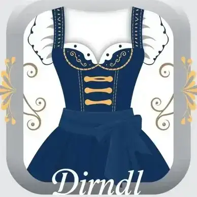 Dirndl-Nähkurs: Dirndl mit Dirndlschürze nähen im Dirndlnähkurs. VHS Dirndl-Nähkurse München Miesbach Rosenheim Bernau